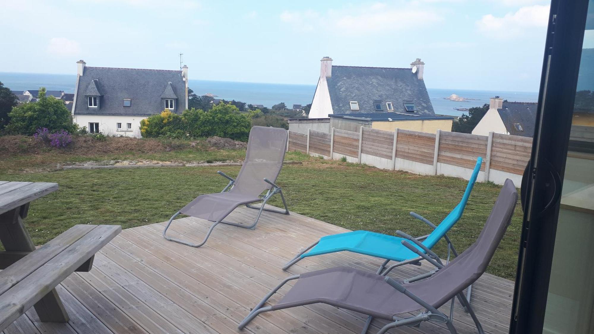 Maison Proche Du Phare De Trezien Vue Mer Plouarzel Eksteriør bilde